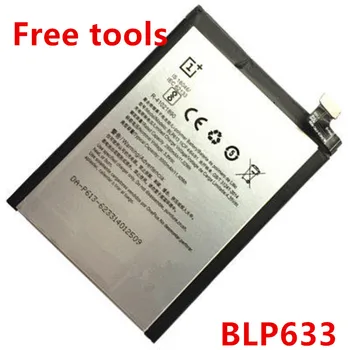 2vnt/BLP633 3400mAh Baterija OnePlus 3T A3010 1+ 3T Telefono OnePlus 3+free įrankiai
