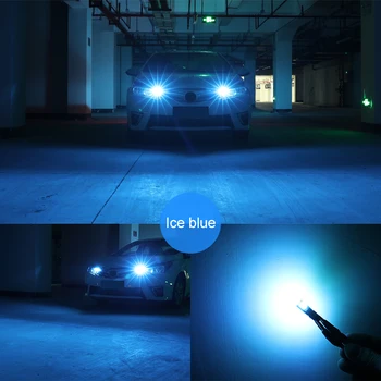 2VNT T10 W5W LED Automobilių Šalinimo Stovėjimo Šviesos Ford Focus 2 3 1 Fiesta Mondeo 4 3 Tranzito Fusion 