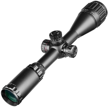 3-9X40 Riflescope Taktinis Optinis Šautuvas taikymo Sritis Red Green Blue Dot Akyse Apšviestas Retical Akyse Medžioklės Taikymo sritis