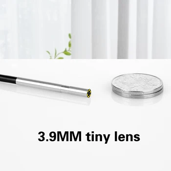3 in 1 3.9 mm Endoskopą Mažytis Objektyvas Mini 