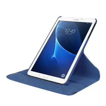 360 Laipsnių Besisukantis Case For Samsung Galaxy Tab a6 7.0 T280 T285 SM-T280 Padengti Tablet Funda Litchi Modelis PU odos Atvejais