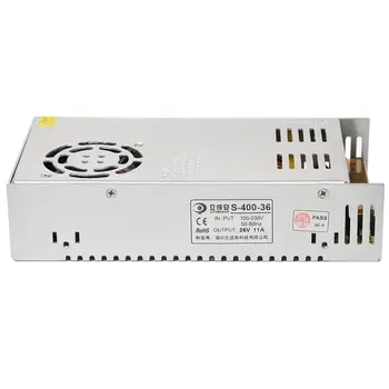36V 11A 400W impulsinis Maitinimo šaltinis AC110V 220V už CNC Router Graviravimas Mašina