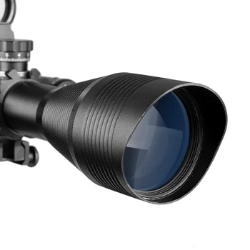 4-16x50 taikymo Sritis Apšviestas tolimatis tipo Tinklelis Riflescope Holografinis 4 Tinklelis Akyse 20mm Raudonas Žalias Lazerio Akyse, Combo