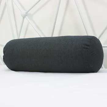 40/45/60cm paprastas lininis audinys cilindro formos pagalvė sofa juostelės pagalvę saldainiai pagalvė pagalvėlės lova, sofa juosmens pagalvėlė kaklo pagalvė