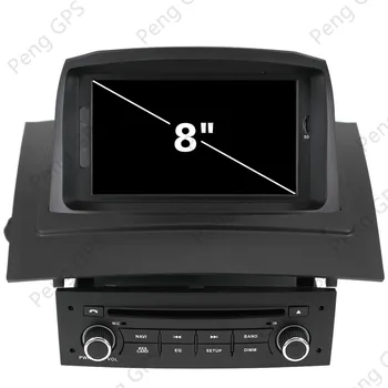 4GB IPS Android 9.0 automagnetolos DVD Multimedijos Už Renault Megane 2 Fluence 2002-2006 M. 2008 Auto Radijo, GPS Navigacija, Garso Vaizdo