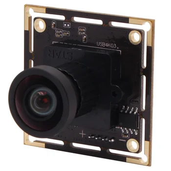 4K USB Webcam Platus kampas 110 laipsniu, be Iškraipymų Didelės Spartos MJPEG 30 kadrų per sekundę, 