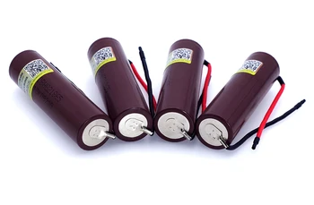 4pcs/daug Liitokala Už HG2 18650 3000mAh baterija 18650HG2 3,6 V išleidimo 20A, skirtas baterijas+ 