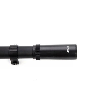 4X28 Oro Medžioklės Šautuvas taikymo Sritis Medžioklės Optinį Taikiklį Riflescope Tinka 11mm 20mm Rail Mount Oro Ginklą Taktinis Žaidimas Sferos