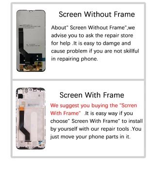 5.84 Colių Ekranas Pakeisti Xiaomi Žaisti 2280*1080 PX LCD Display & Touch Ekranas skaitmeninis keitiklis karkasų montavimo Rinkinys, Skirtas Žaisti MI