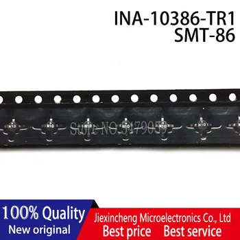 (5pieces）INA-10386-TR1 N10 INA-10386 INA-02186-TR1 N02 INA-02186 SMT-86 Naujas originalus Stiprintuvas