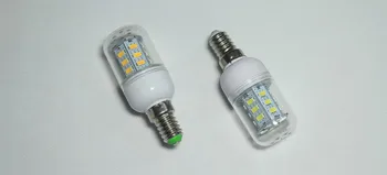 5vnt/daug LED Lemputė E27 E14 SMD 5730 lamparas LED Šviesos 24 36 48 56 69 72LED Lampada E14 LED Lempos, E27 220V Ampulä-Žvakė Luz