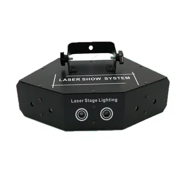 6 Objektyvo RGB Lazerio Linijos Pluošto Nuskaito Modelius Su DMX DJ Šokių Baras Namo, Šalis, Diskoteka Poveikį Šviesos Sistema Šou Lazerio Scenos Apšvietimas
