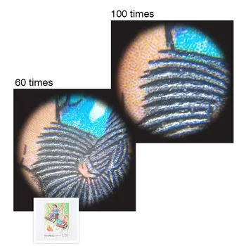 60-100X/ 200-240X Kišeninis Mikroskopas Magnifer Kišeninis Didinamasis Stiklas su LED UV už Archeologija/ Jade Straipsniai/ Papuošalai