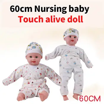 60cm toks didelis! Naudotis Lėlės, Imitavimo Baby Doll Namų ruošos paprasta Slaugytoja Mokymo Lėlės Slaugos Treneris Lėlė Baby Touch