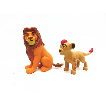 6pcs disney animacinių filmų Liūtas Karalius Simba Bimbo Śrut modelis figūrėlių, Kolekcines, Modelį, Žaislai Vaikams