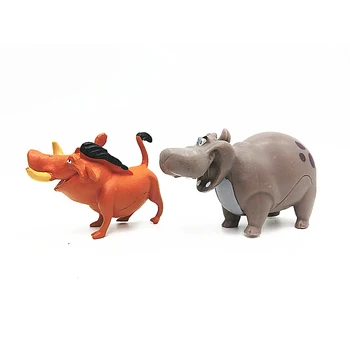 6pcs disney animacinių filmų Liūtas Karalius Simba Bimbo Śrut modelis figūrėlių, Kolekcines, Modelį, Žaislai Vaikams