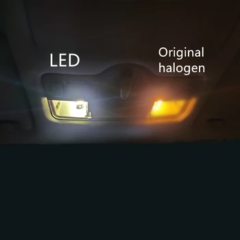 6x Automobilių Reikmenys canbus Interjeras, LED elektros Lemputes Paketo Komplektas Ford Fusion 2007-2011 Dome Kamieno licencijos numerio ženklo Žibintai