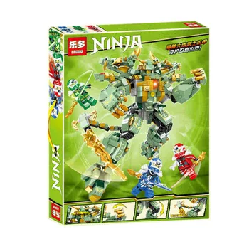 782pcs Ninja Serijos Žemės Dragon Warrior Mecha Modelio Blokai Ninjagoing Žaislai Vaikams