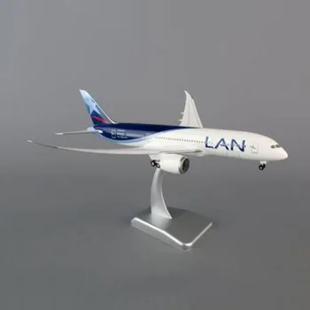 787 Plokštumoje Modelis 1:200 Masto Čilė LAN B787 B777 Lėktuvų Bazę ABS Plastiko Orlaivių Plokštumoje Modelis Žaislas W Važiuoklės Modelis Žaislai