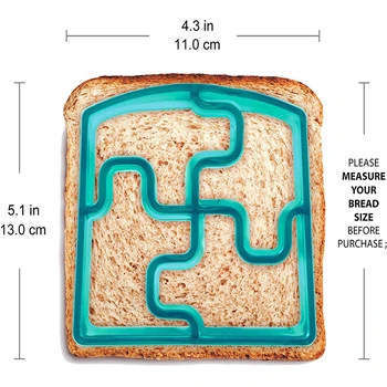 7Pcs/Set Sandwich Cutter Mielas Duonos Skrudintuvas Pelėsių Vaikas Pusryčiai Bento 