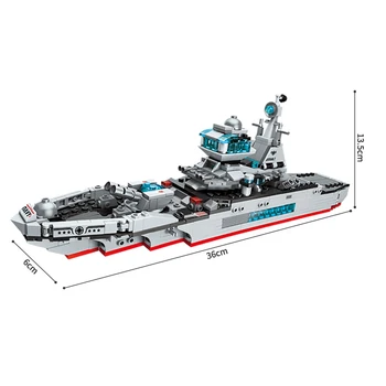 8 1 Karo Laivų Statyba Blokai Vandenyno Cruiser Modelis Plytos Miesto Šarvuotis Kūrybos Blokai Žaislai Vaikams Kalėdų Dovana