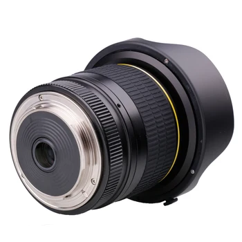 8mm F/3.0 Aspherical Apskrito Fotoaparato Objektyvą Ultra Wide Fisheye Objektyvas Canon 550D DSLR 650D 750D 77D 80D 1100D Kameros