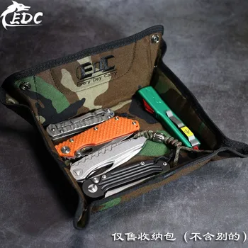 A118 EDC įrankis saugojimo krepšys Multi-funkcija įrankių krepšys Sulankstomas saugojimo 1000D įvairenybės saugojimo dėklas