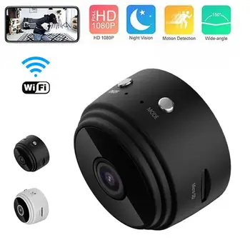 A9 Wifi Mini Kamera APP Nuotolinio Stebėti Namų Saugumo 1080P IP Kameros IR Naktį Magnetinio Belaidžio ryšio Fotoaparatą, Skirtą 
