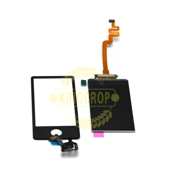 AAA kokybės LCD ekranas jutiklinis ekranas su LCD skaitmeninis keitiklis mazgas, Ipod nano 7, 7-ąją,Nemokamai Įrankiai