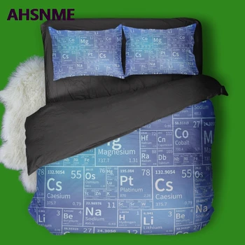 AHSNME Mokslinės Periodinės Elementų Lentelės Antklodė padengti Nustatyti Protonų Skaičių Elektroninių Numeris Cheminis Ryšys Patalynės Komplektas