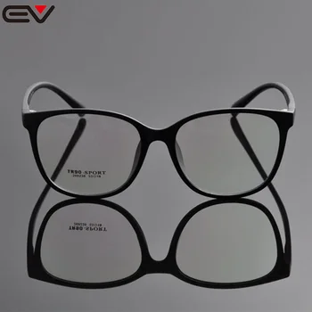 Akinių rėmeliai, akių akinių rėmeliai moterų akinių rėmelių akiniai monturas de gafas turas tr90 rėmelis akinius EV1129