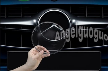 Akrilo Automobilio Priekyje logotipas Apsaugos nuo Dulkių dangtelis Mercedes Benz C klasė W205-2019/E klasė W213 2016-2019
