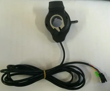 Akumuliatoriaus įtampos indikatorius 12-120v thumb/piršto jungiklis su skaitmeniniu ekranu dalis, elektrinis motoroleris, elektrinis dviratis MTB TRIRATIS