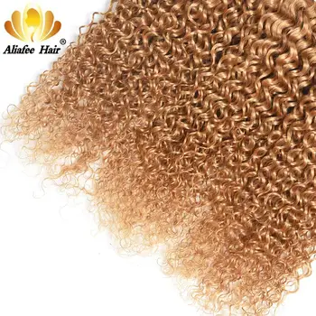 Ali Afee Plaukų Keistą Garbanotas Brazilijos Plaukų Pynimas Ryšulių Kalbama #27 Spalvos, Žmogaus Plaukų Remy Plaukų