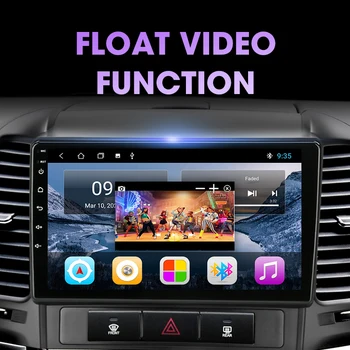 Android 10.0 8 esminių Automobilio Radijo Hyundai Santa Fe 2006-2012 Multimedia Vaizdo Grotuvas stereo DSP RDS GPS Navigacijos 4G+Wifi FM
