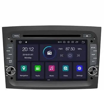 Android10.0 4G+64GB automobilių Jokių DVD grotuvas Built-in DSP Automobilio multimedijos Radijo FIAT DOBLO Opel Combo Tour 2016-2018 GPS Navigacijos