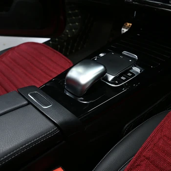 Anglies Pluošto ABS Mercedes Benz A Klasės W177 2019 Centrinio Valdymo Porankiu Dekoratyvinis Dangtelis Apdaila Priedai