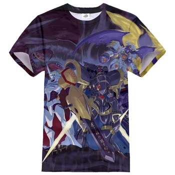 Anime Digimon Nuotykių Marškinėlius Vyrai Moterys Skaitmeninis Monstras 3D Atspausdintas Streetwear Hip-Hop Marškinėlius Sporto Atsitiktinis Unisex marškinėliai Topai