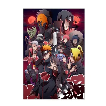 Anime Naruto Kakashi Aliejus, Drobė Sienos Plakatas Sienos plakatas spausdinimo, modernus menas, dekoras, namų dekoro plakatas, Gyvenamasis Kambarys, Vaikų Kambarys