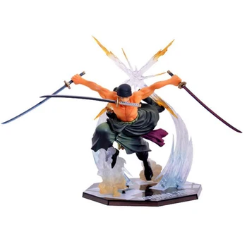 Anime ONE PIECE Roronoa Zoro Statulėlės Rinkti kardas pvc Modelio Paveikslas Žaislai, modelį, vaikai meilužio dovana