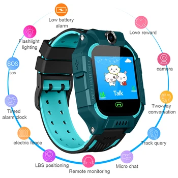 Anti-Lost Vaikai Kamera Smart Watch Gyvenimo Vandeniui LST Bazinės Stoties Nustatymo Tracker SOS SIM Skambučių Smart Watchs