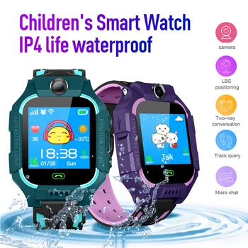 Anti-Lost Vaikai Kamera Smart Watch Gyvenimo Vandeniui LST Bazinės Stoties Nustatymo Tracker SOS SIM Skambučių Smart Watchs