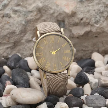Antikvariniai Laikrodžiai Relojes Kvarco Vyrų Laikrodžiai Atsitiktinis Bronzos Spalvos Odinis Dirželis Žiūrėti Vyrų Laikrodis Relogio Masculino