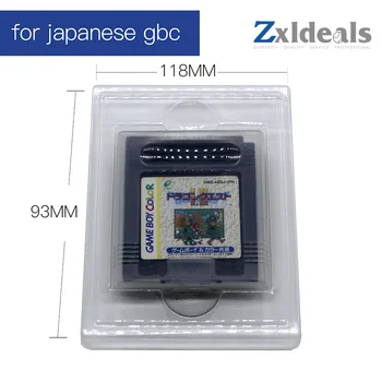 Apdaila Plastikinių Įdėkite Plokštelę Game Boy (Spalva) Japonų Kalbos Versija Žaidimai Baigti Dėžutę
