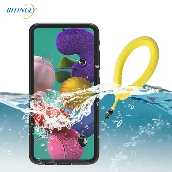 Atsparus vandeniui Case for Samsung Galaxy A51 Atveju, atsparus smūgiams IP68 Vandeniui Telefono dėklas Samsung A51 51 Apima Nardymas
