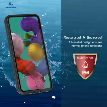 Atsparus vandeniui Case for Samsung Galaxy A51 Atveju, atsparus smūgiams IP68 Vandeniui Telefono dėklas Samsung A51 51 Apima Nardymas