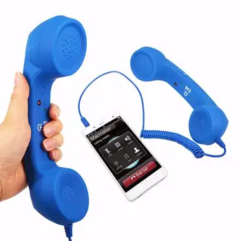 Aukštos Kokybės, Klasikinis Retro 3.5 Mm Komfortą Telefono Ragelį Mini Mikrofonas Garsiakalbis Telefono Ryšio Imtuvas, Skirtas 