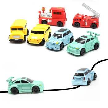Auto Atlikite Mini Indukcinis Lenktyninis Automobilis, Sunkvežimis Nubrėžti Liniją, Pen Interaktyvus Žaislas Vaikams