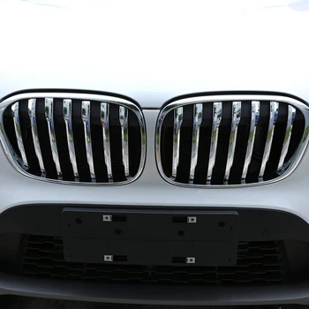 Automobilio Priekinės Grotelės Tinklelis Liejimo Apdaila Padengti BMW X1 F48 2016-2019