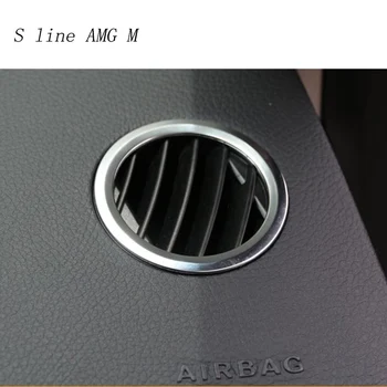 Automobilio stilius Mercedes benz ML GLE W166 coupe C292 GLS prietaisų skydelio oro kondicionavimo angos dangtelio apdaila, Interjero Auto priedai